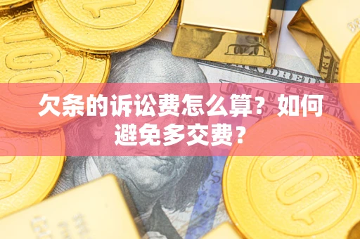 北京欠条的诉讼费怎么算？如何避免多交费？
